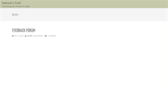 Desktop Screenshot of natures-trail.com